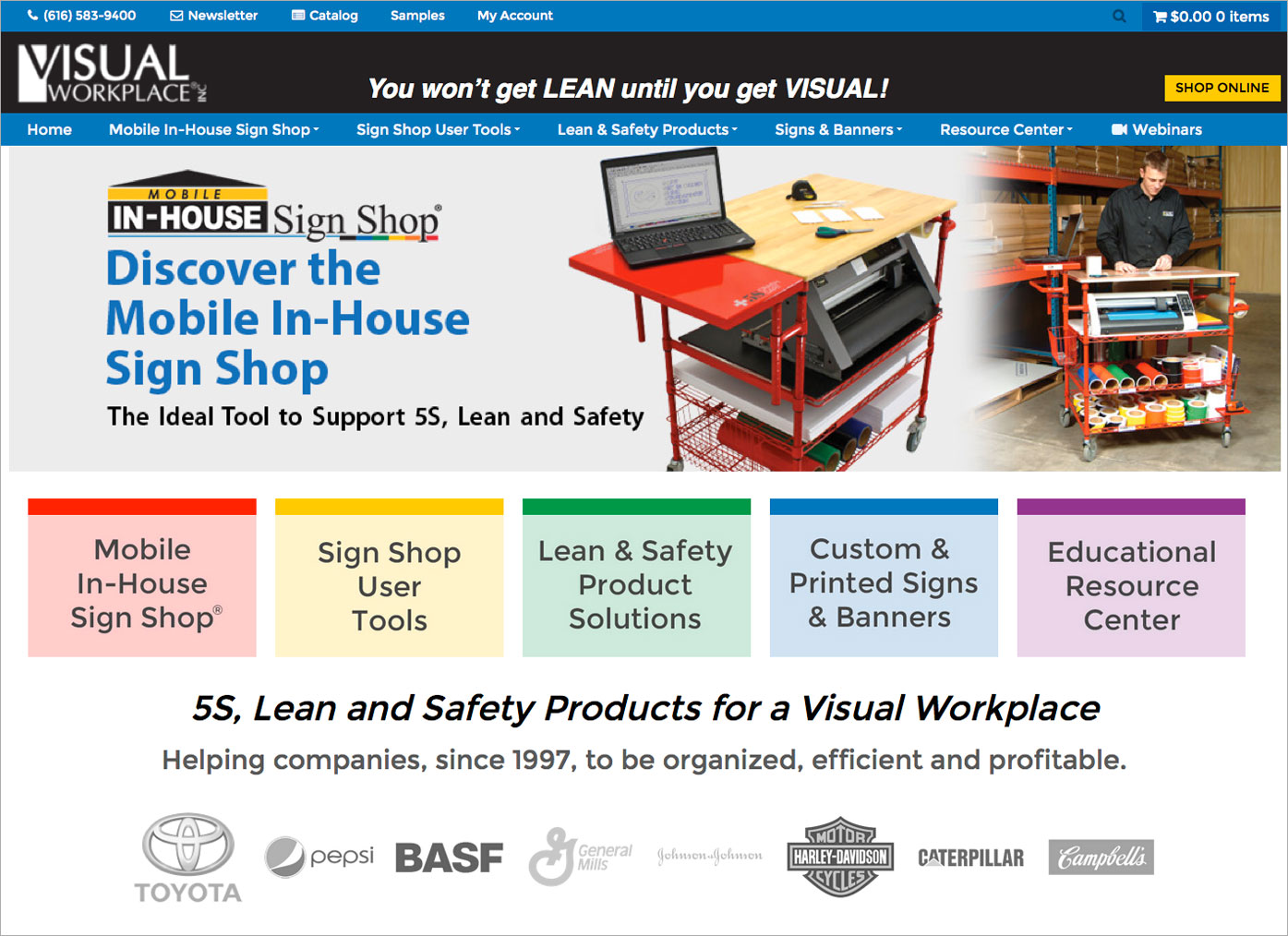 Visual Workplace, Inc. Website Design Project Overview